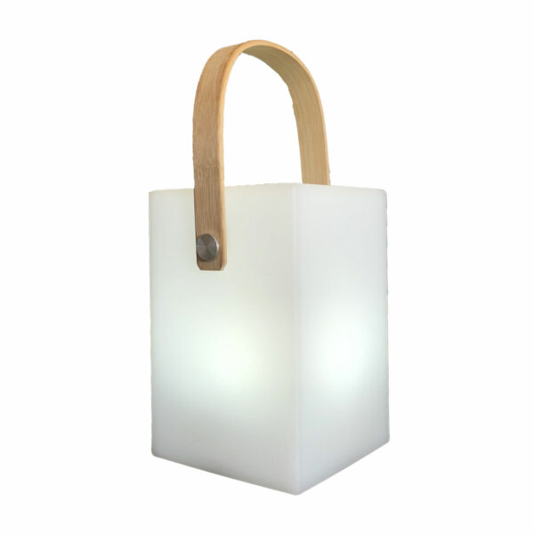 Lampe de table LED cubique LISBOA Accessoires de Jardin Wilsa Garden