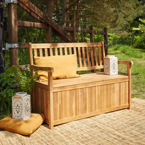 Banc Acacia Mobilier Exotique Wilsa Garden