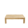 700029 Table basse de jardin en teck TOUQUET