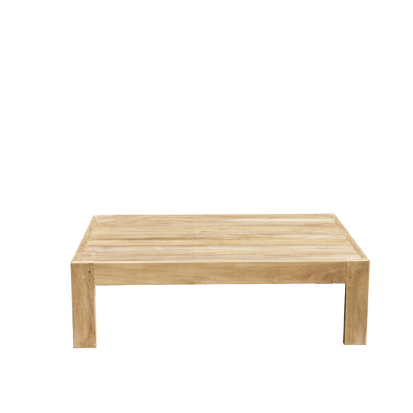 700029 Table basse de jardin en teck TOUQUET